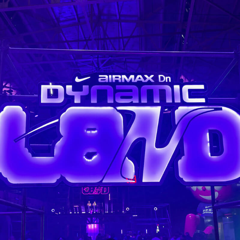 STEP RIGHT UP: NIKE’S AIR MAX DN LAUNCHES AT DYNAMIC LAND IN NYC